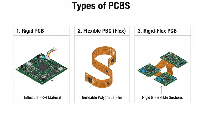 Rigid PCB and Rigid-Flex Circuit Board: PCB Type Guide