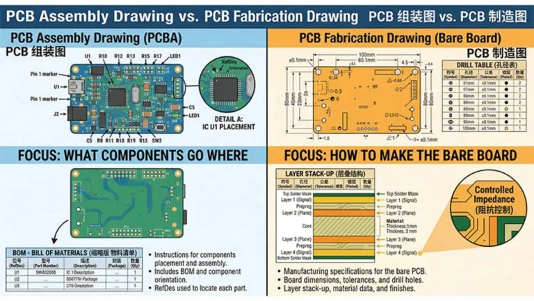 What is PCB Assembly Drawing? - LHD TECH