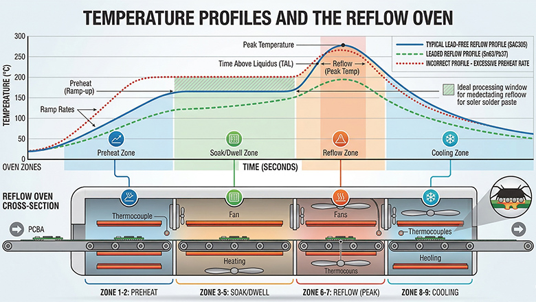 Temperature Profiles and the Reflow Oven