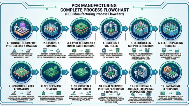 What Is PCB Fabrication Process PCB Design And Fabrication Processes