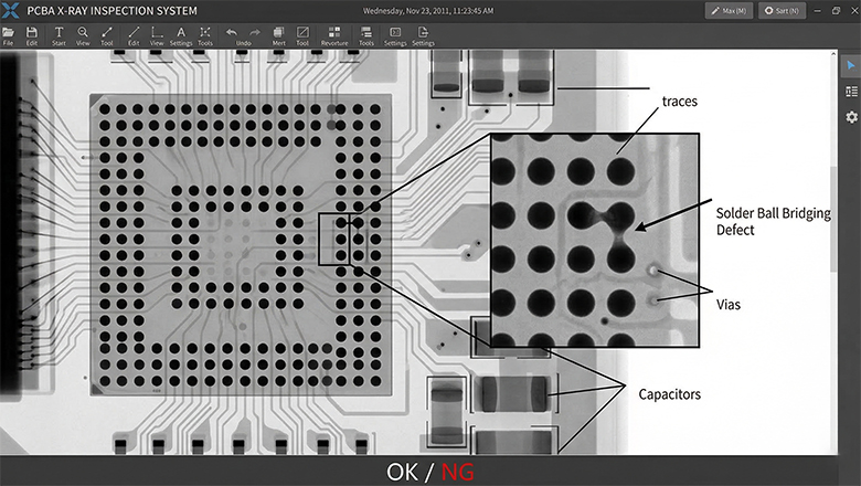 pcba x ray inspection