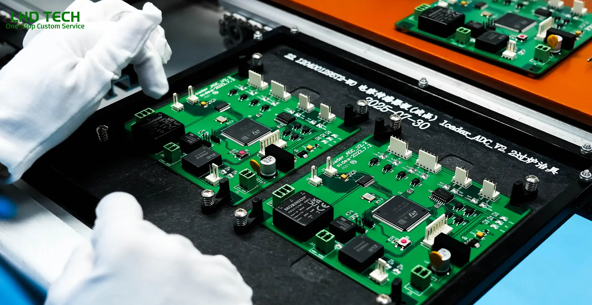 Through Hole PCB Assembly