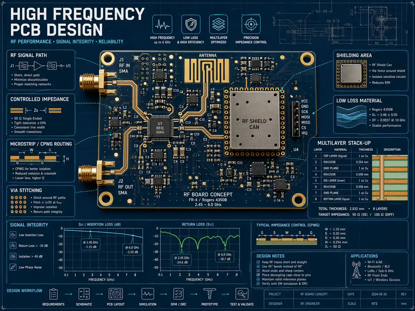High Frequency PCB Design: Optimizing PCBs for High Frequencies - LHD TECH