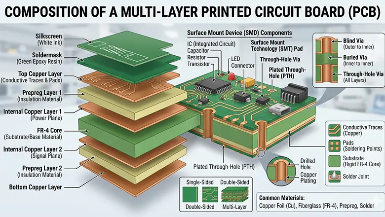 what-are-circuit-boards-made-of​