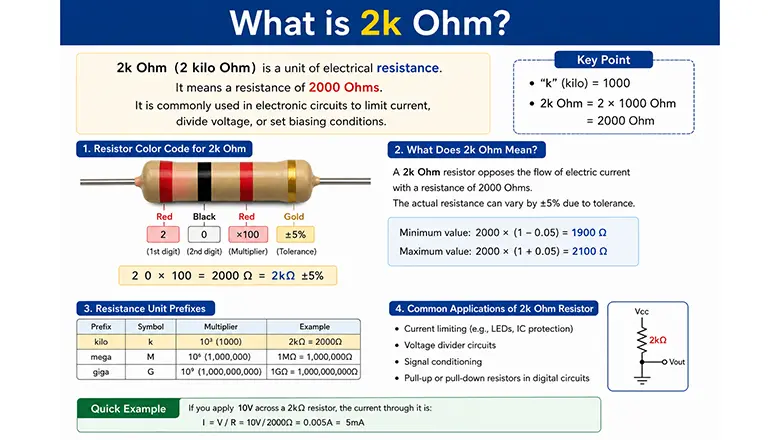 2k Ohm