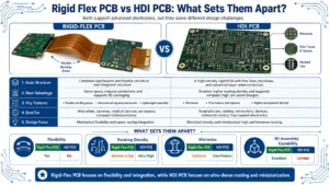 Rigid Flex PCB vs HDI PCB
