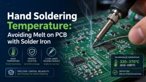 PCB with Solder Iron