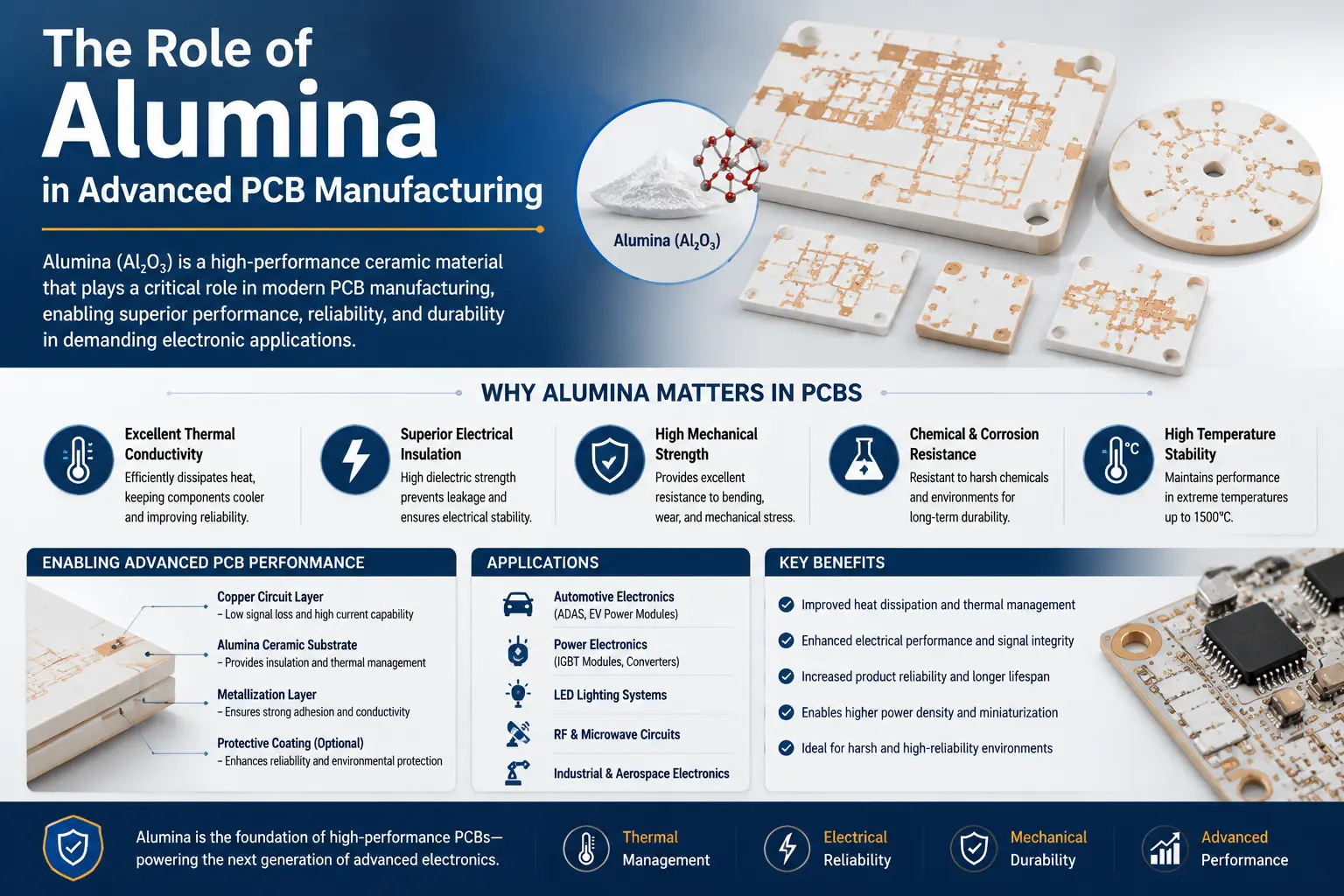 The Role of Alumina in Advanced PCB Manufacturing