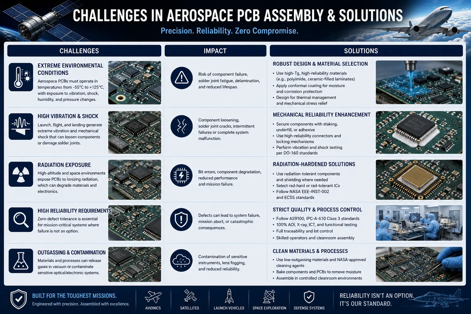 aerospace-&-defense-pcb-assemblies​