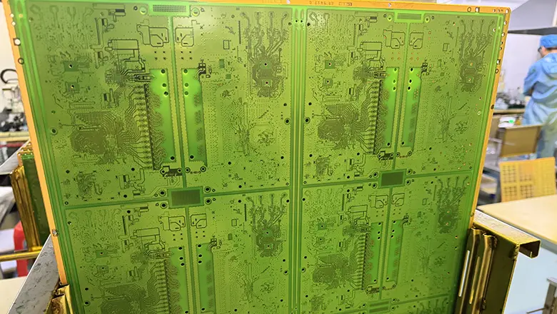 green-printed-circuit-board​