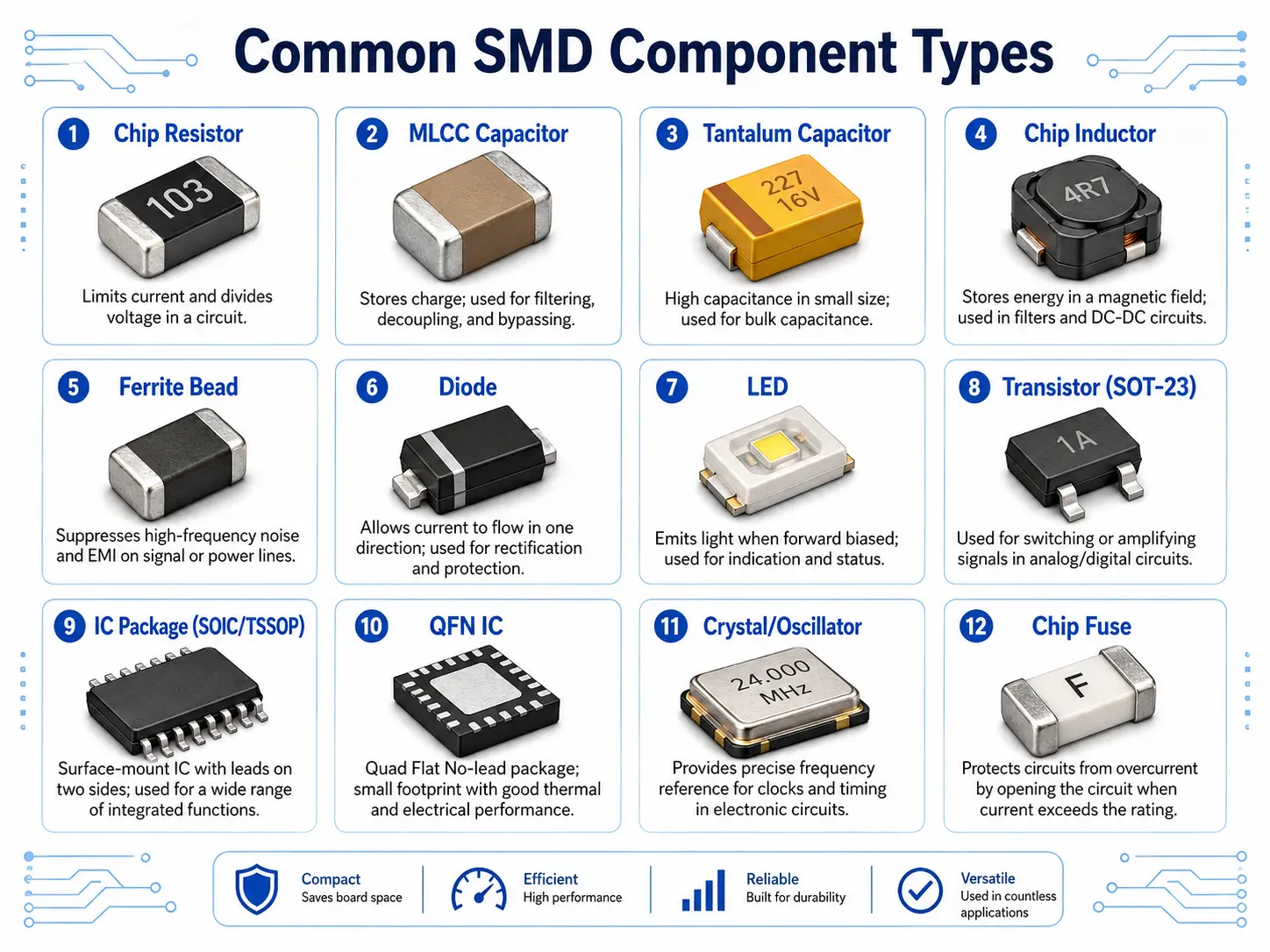 smd-electronic-components​