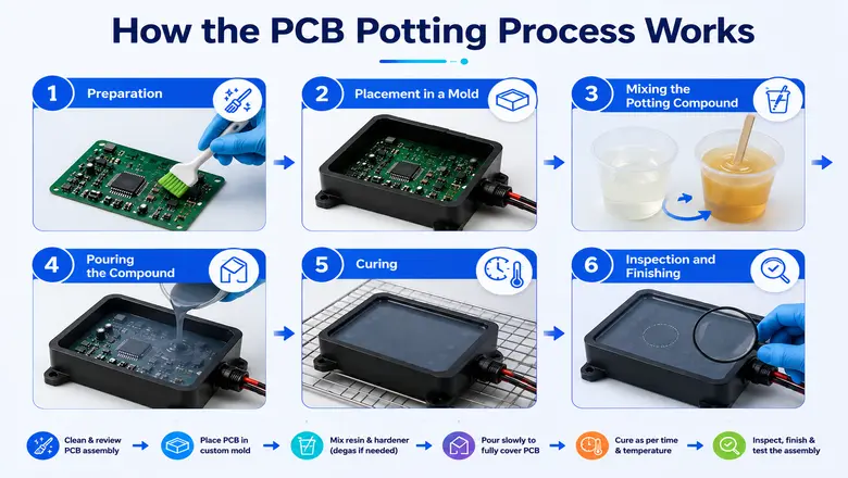 pcb-potting-process