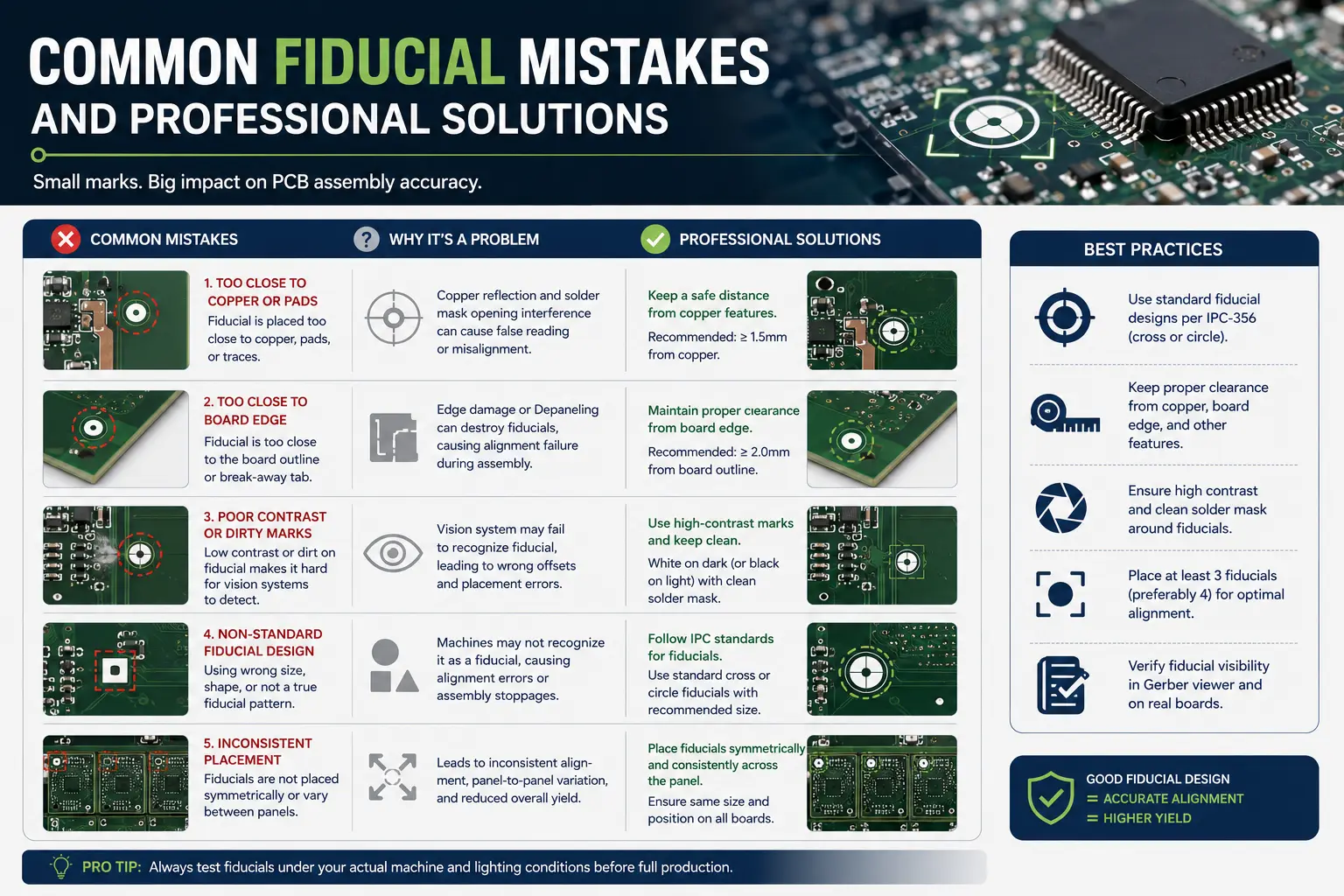 Common Fiducial Mistakes and Professional Solutions