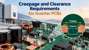 Creepage and Clearance for Inverter PCBs